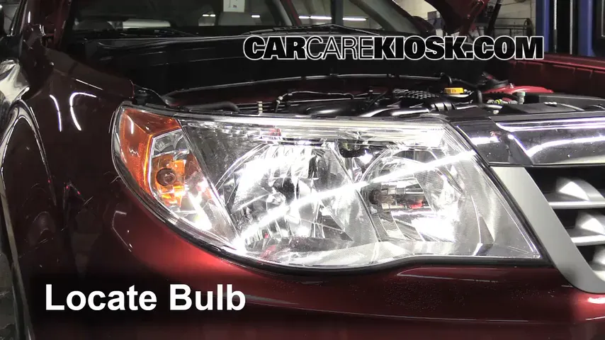 2011 Subaru Forester X 2.5L 4 Cyl. Lights Turn Signal - Front (replace bulb)